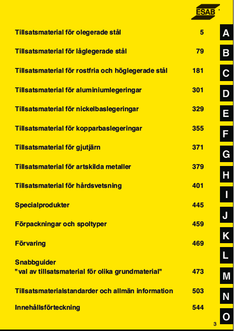 Esabs Svetshandbok 16:e